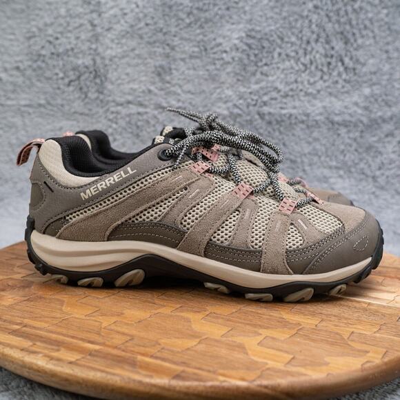 Merrell Women's Alverstone 2 WP Outdoor Hiking Aluminum Size 10.5 - Picture 2 of 7